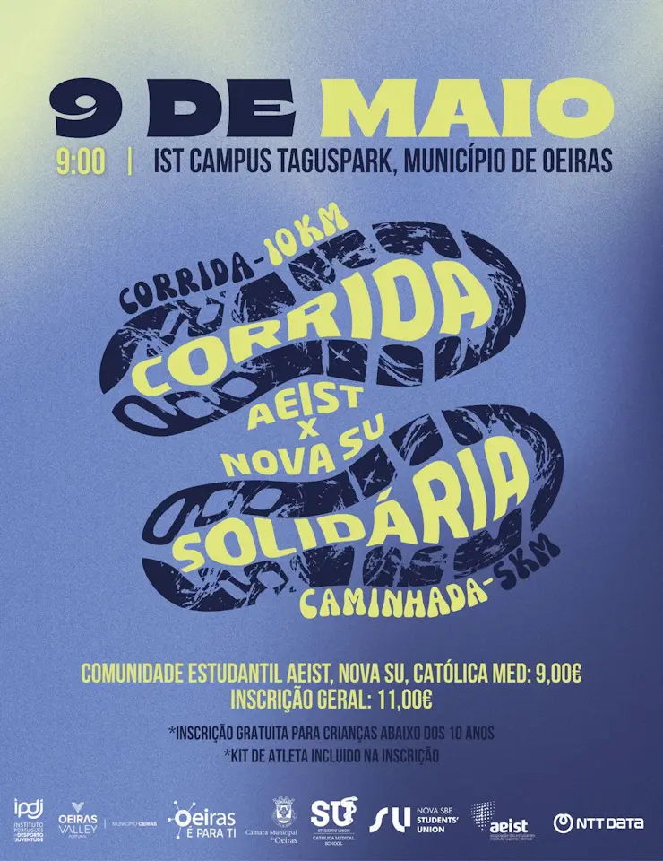 Corrida Solidária AEIST 2026