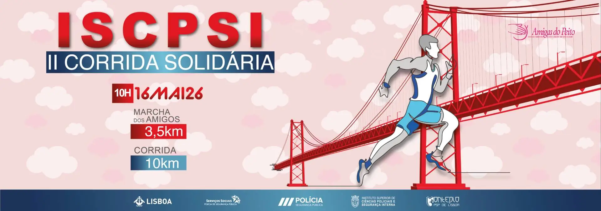 Corrida Solidária ISCPSI 2026
