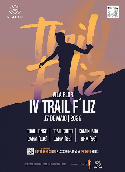 Trail F´Liz em Vila Flor 2026